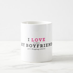 Taza De Café Me Encanta Cuando Mi Novio
