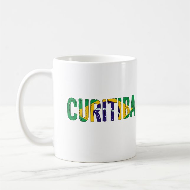 Taza De Café Me encanta Curitiba (Izquierda)