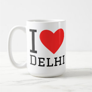 Taza De Café Me encanta Delhi