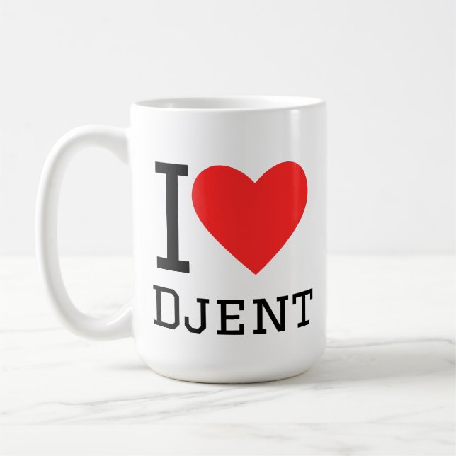 Taza De Café Me encanta djent (Izquierda)