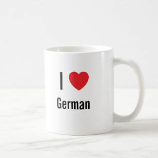Taza De Café Me encanta el alemán