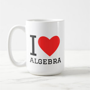 Taza De Café Me encanta el álgebra