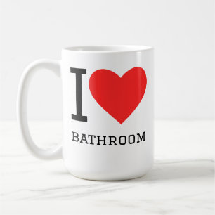 Taza De Café Me encanta el baño