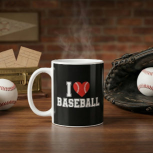 Taza De Café Me encanta el béisbol