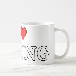 Taza De Café Me encanta el boxeo