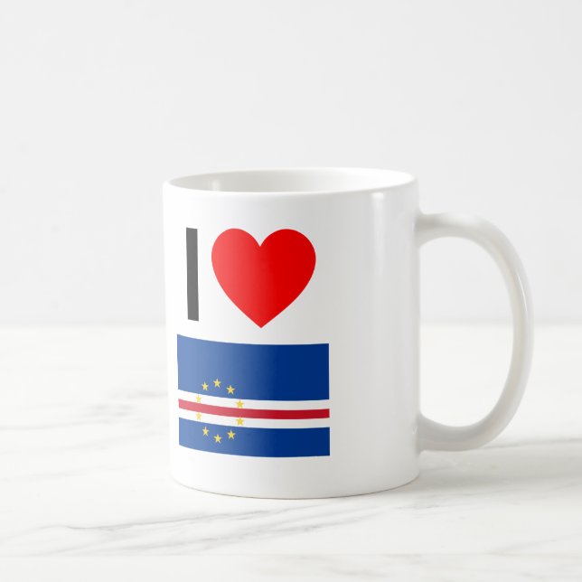 Taza De Café me encanta el cabo verde (Derecha)