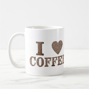 Taza De Café Me encanta el café Mug
