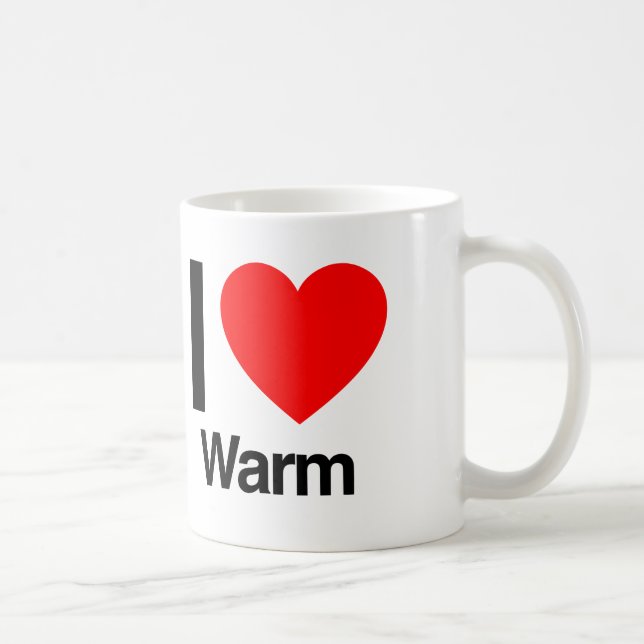 Taza De Café me encanta el calor (Derecha)