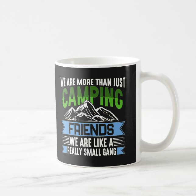 Taza De Café Me encanta el camping moderno (Derecha)
