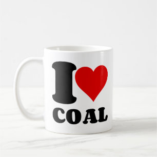 TAZA DE CAFÉ ME ENCANTA EL CARBÓN