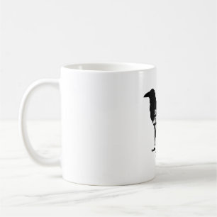 Taza De Café Me encanta el chiste de cuervo de Halloween de int
