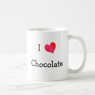 Taza De Café Me encanta el chocolate