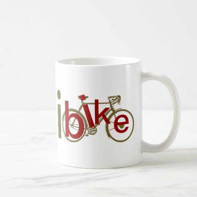 Taza De Café me encanta el ciclismo (Derecha)