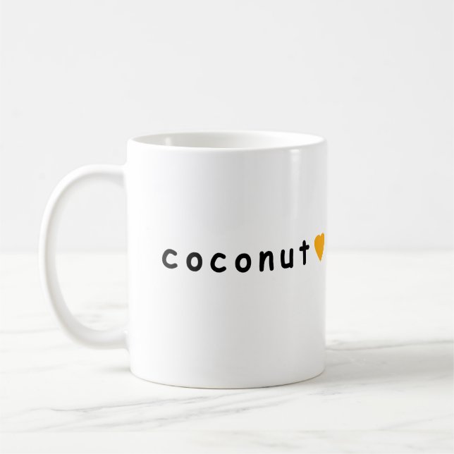 Taza De Café Me encanta el coco (Izquierda)
