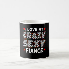 Taza De Café Me Encanta El Compromiso De Mi Fianza.