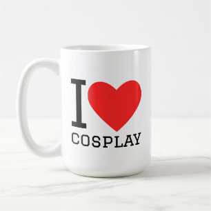 Taza De Café Me encanta el cosplay