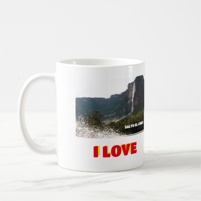 Taza De Café Me encanta el escándalo tropical de Venezuela (Izquierda)