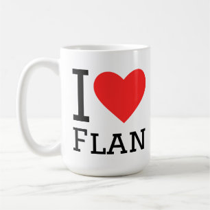 Taza De Café Me encanta el flan