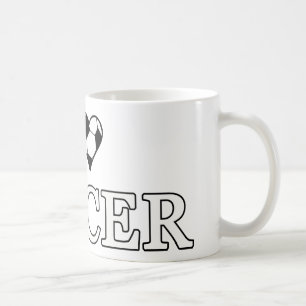 Taza De Café Me encanta el fútbol
