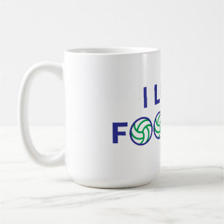 Taza De Café Me encanta el fútbol