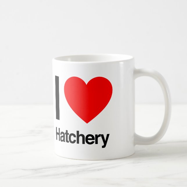 Taza De Café me encanta el hatchery (Derecha)