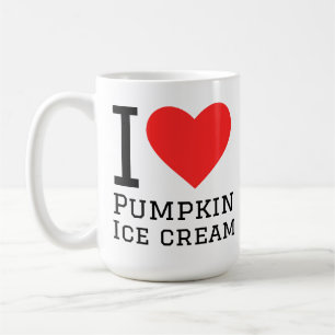 Taza De Café Me encanta el helado de calabaza