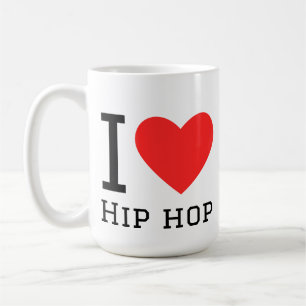 Taza De Café Me encanta el hip hop