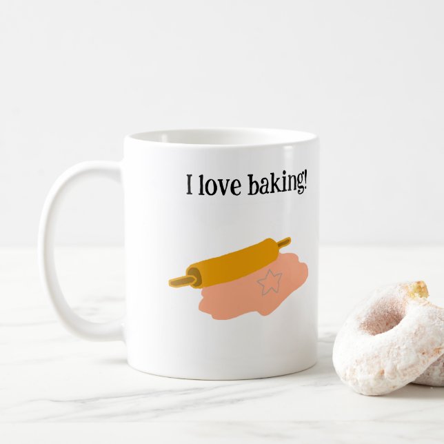 Taza De Café Me Encanta El Hormigueo (Con donut)