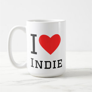 Taza De Café Me encanta el indie
