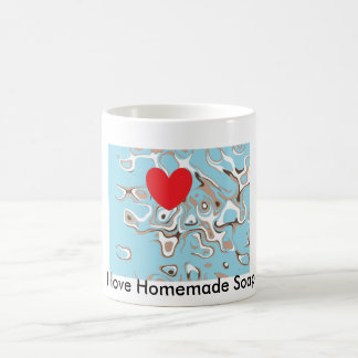 Taza De Café Me encanta el jabón casero