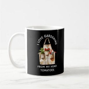 Taza De Café Me encanta el jardín   Jardinería divertida
