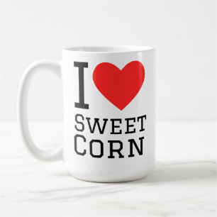 Taza De Café Me encanta el maíz dulce