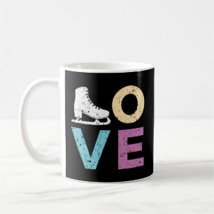 Taza De Café Me encanta el patinaje artístico