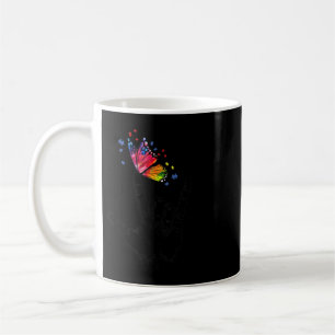 Taza De Café Me Encanta El Rompecabezas Del Lenguaje Del Rótulo