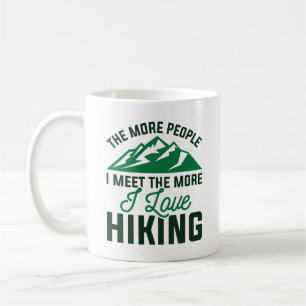 Taza De Café Me encanta el senderismo