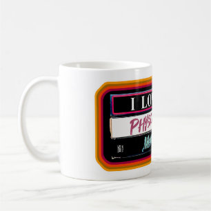Taza De Café Me encanta el tiempo de hobby de Guay de los medio
