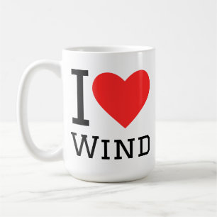 Taza De Café Me encanta el viento