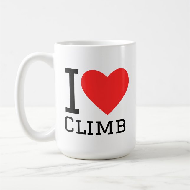 Taza De Café Me encanta escalar (Izquierda)