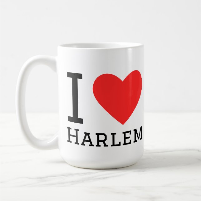 Taza De Café Me encanta Harlem  (Izquierda)