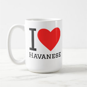 Taza De Café Me encanta havanese 