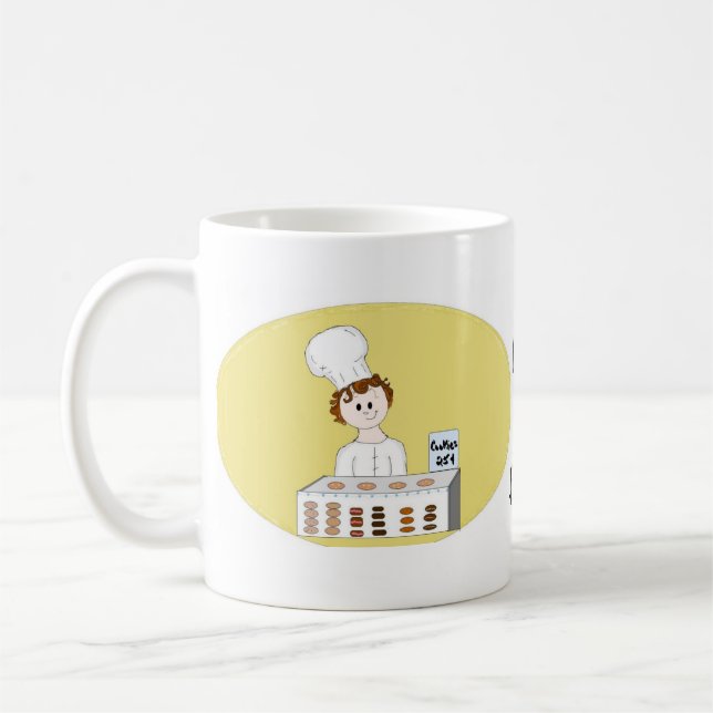 Taza De Café Me encanta hornear (Izquierda)