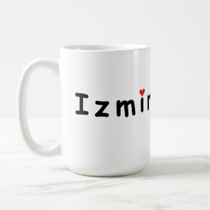 Taza De Café Me encanta Izmir Turquía