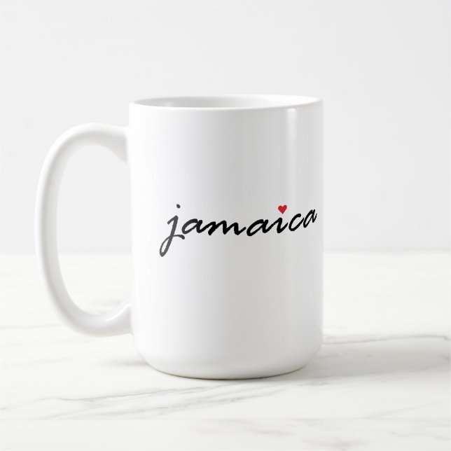 Taza De Café Me encanta Jamaica (Izquierda)