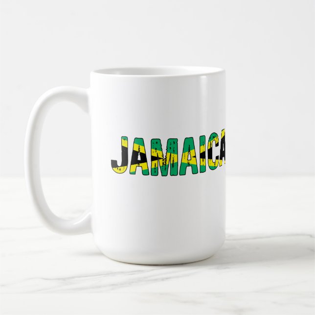 Taza De Café Me encanta Jamaica (Izquierda)