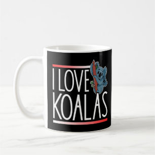 Taza De Café Me Encanta Koalas Koala Bear Koala Cute Animal