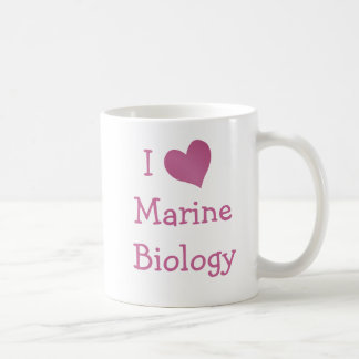 Taza De Café Me encanta la biología marina
