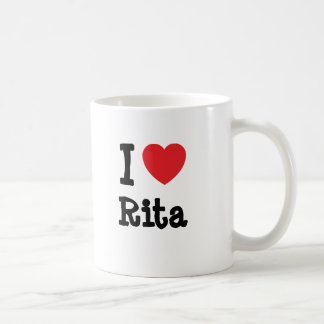 Taza De Café Me encanta la camiseta de Rita