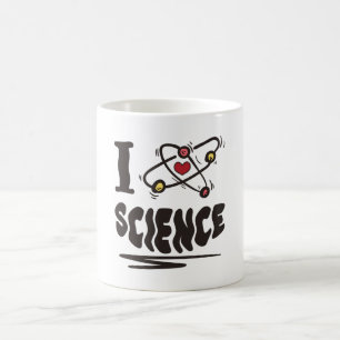 Taza De Café Me encanta la ciencia