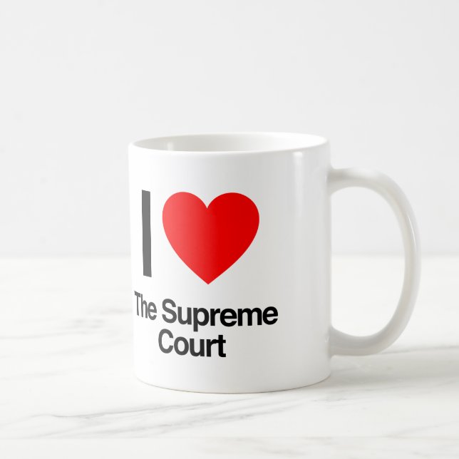 Taza De Café me encanta la corte suprema (Derecha)
