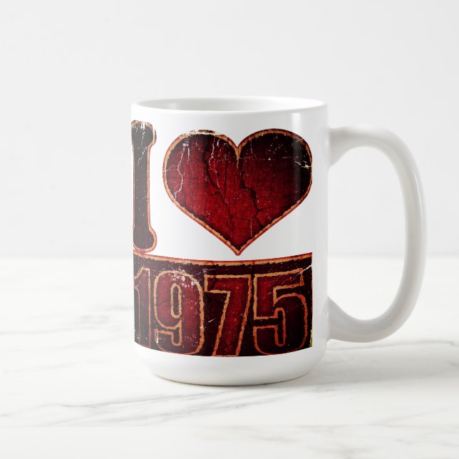 Taza De Café Me encanta la cosecha de 1975 - Mug (Derecha)